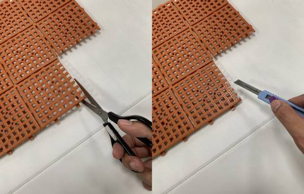 3 x 3 Grdis PVC Interlocking Tile
